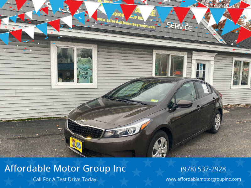 2017 Kia Forte for sale at Affordable Motor Group Inc in Leominster MA
