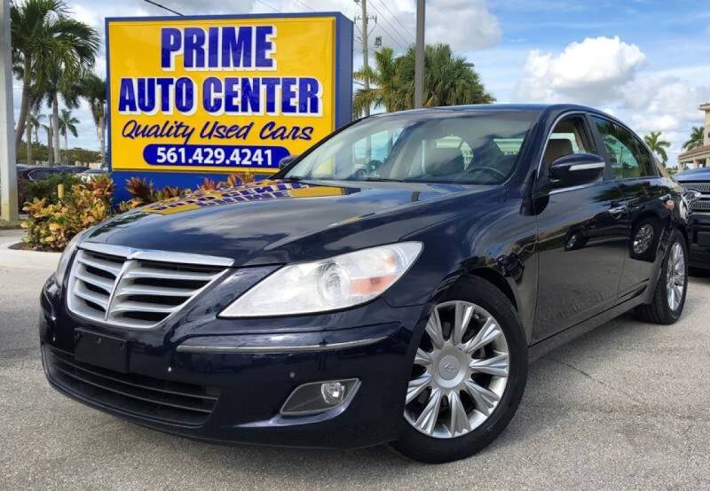 2009 Hyundai Genesis for sale at PRIME AUTO CENTER in Palm Springs FL