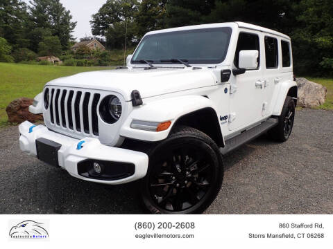 2021 Jeep Wrangler Unlimited for sale at EAGLEVILLE MOTORS LLC in Storrs Mansfield CT