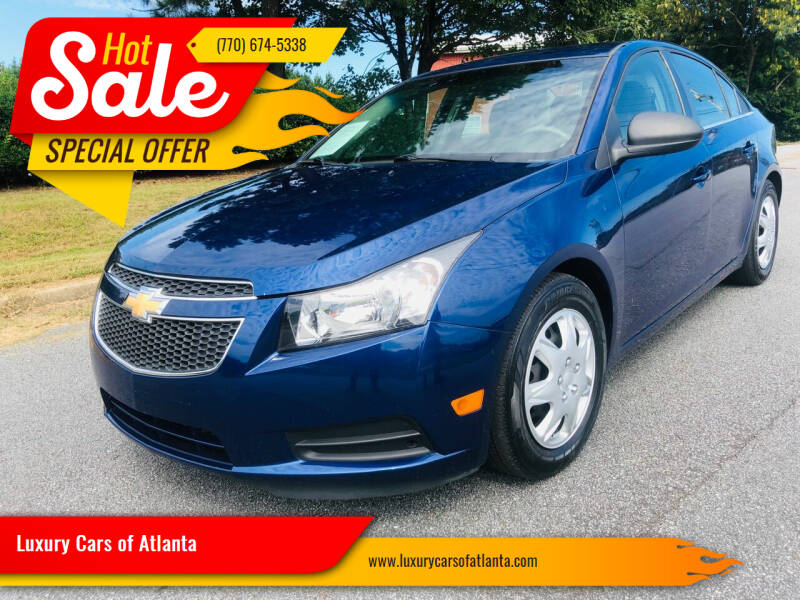 2012 Chevrolet Cruze for sale at Luxury Cars of Atlanta in Snellville GA