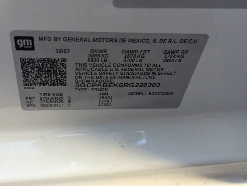 2024 Chevrolet Silverado 1500 Custom