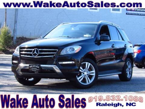 2015 Mercedes-Benz M-Class for sale at Wake Auto Sales Inc in Raleigh NC