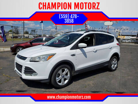 2013 Ford Escape for sale at CHAMPION MOTORZ in Fresno CA