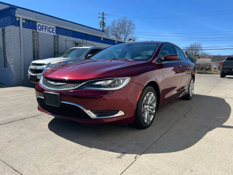 2015 Chrysler 200 for sale at METRO CITY AUTO GROUP LLC in Lincoln Park MI