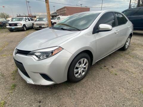 2016 Toyota Corolla for sale at Martinez Cars, Inc. in Lakewood CO