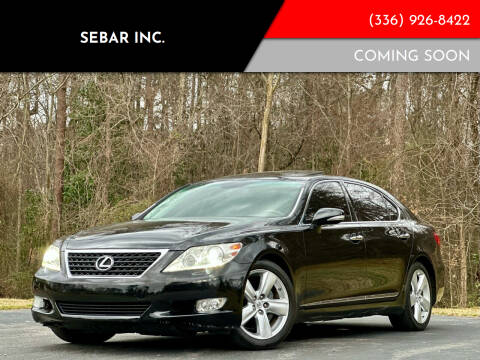 2011 Lexus LS 460 for sale at Sebar Inc. in Greensboro NC
