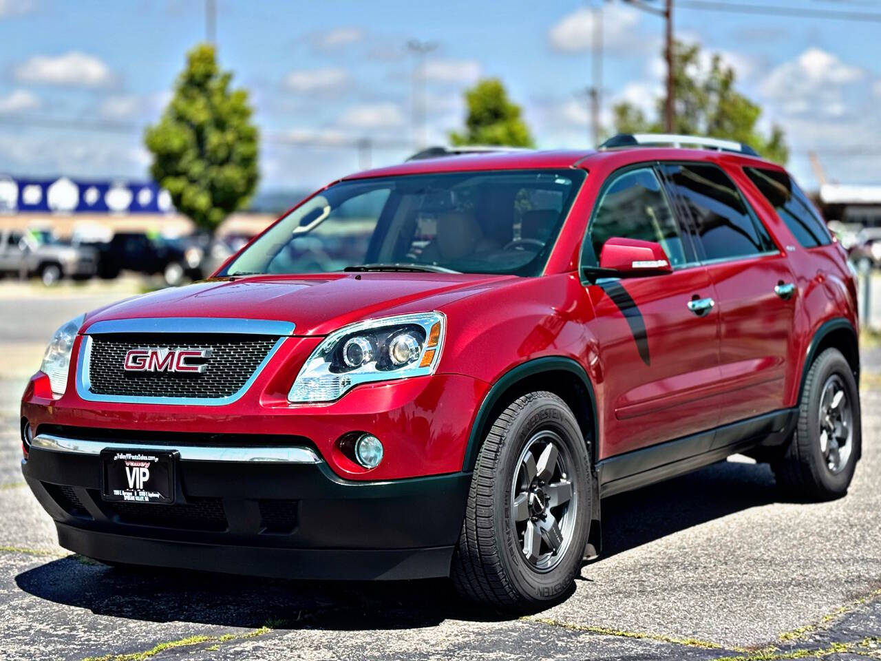Red 2012 GMC Acadia SLT-1 AWD SLT-1 4dr SUV 2