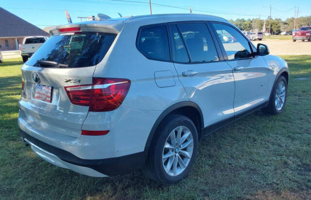 2017 BMW X3 for sale at Theron's Auto Sales, LLC in Deridder, LA