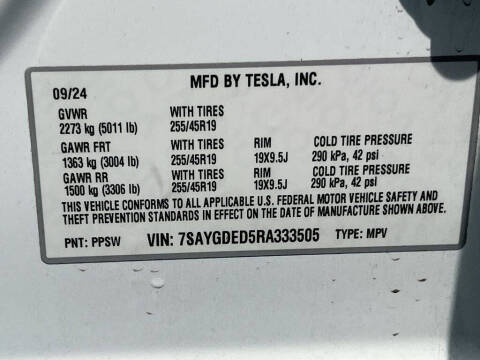 2024 Tesla Model Y Long Range