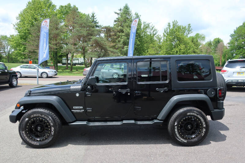 2014 Jeep Wrangler Unlimited for sale at GEG Automotive in Gilbertsville PA