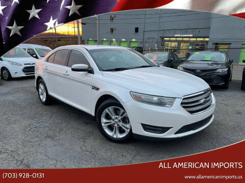 2014 Ford Taurus for sale at All American Imports in Alexandria VA