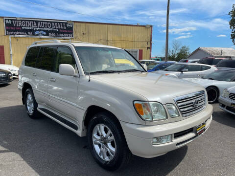 2004 Lexus LX 470 for sale at Virginia Auto Mall in Woodford VA