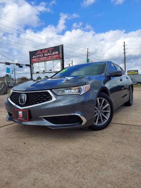 2019 Acura TLX for sale at AMT AUTO SALES LLC in Houston TX