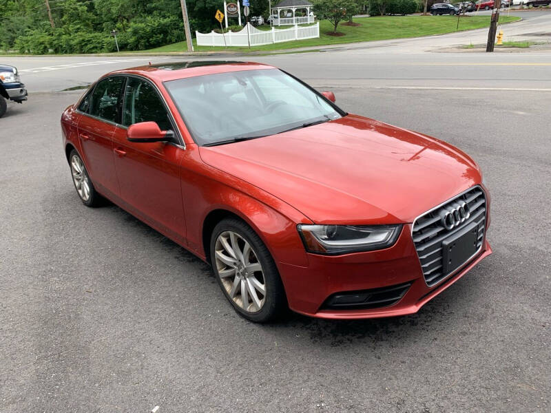 2013 Audi A4 for sale at QUINN'S AUTOMOTIVE in Leominster MA