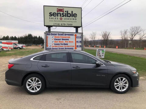 2016 Chevrolet Malibu for sale at Sensible Sales & Leasing in Fredonia NY