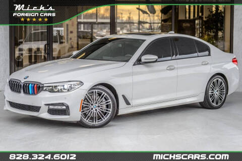 2017 BMW 5 Series for sale at Mich's Foreign Cars in Hickory NC