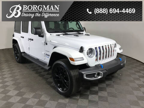 2022 Jeep Wrangler Unlimited for sale at Everyone's Financed At Borgman - BORGMAN OF HOLLAND LLC in Holland MI