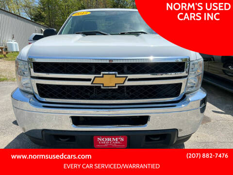 2013 Chevrolet Silverado 2500HD for sale at NORM'S USED CARS INC in Wiscasset ME