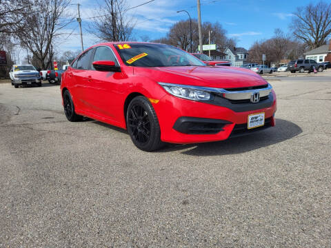 2016 Honda Civic for sale at RPM Motor Company in Waterloo IA