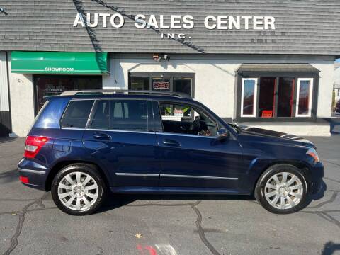 2012 Mercedes-Benz GLK for sale at Auto Sales Center Inc in Holyoke MA