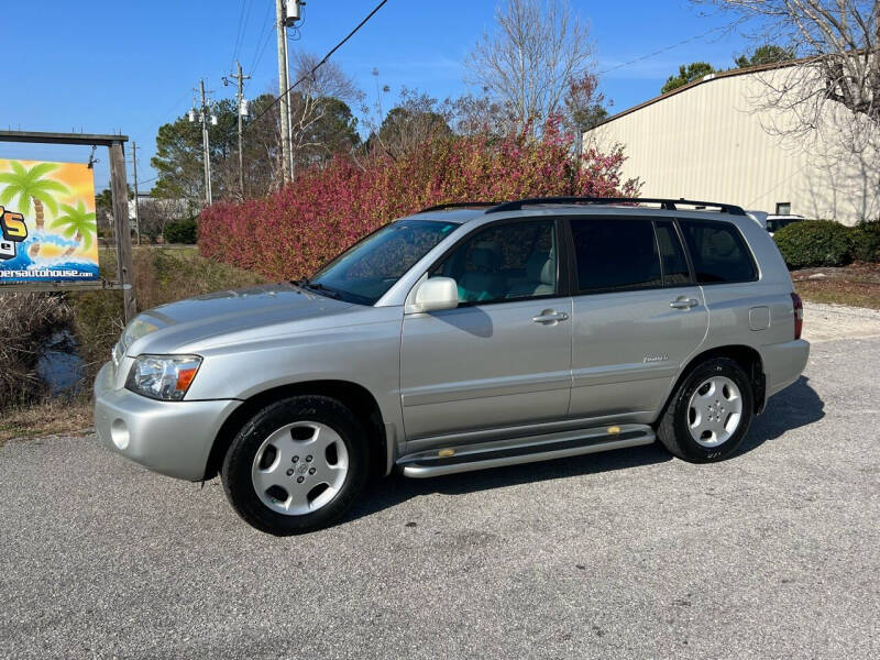 2007 Toyota Highlander for sale at Hooper's Auto House LLC in Wilmington NC
