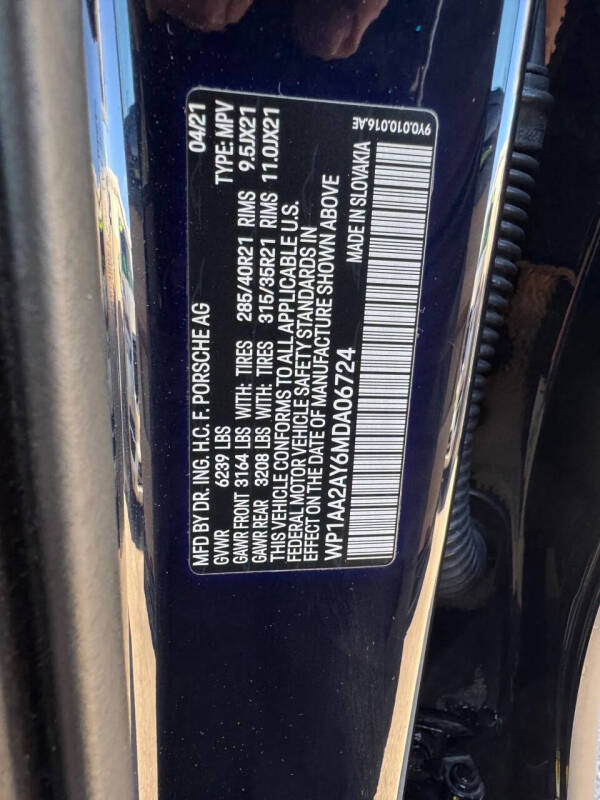 2021 Porsche Cayenne