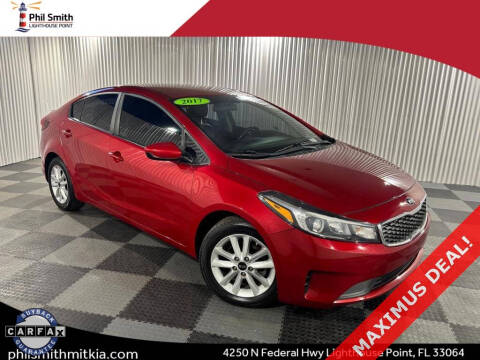 2017 Kia Forte for sale at PHIL SMITH AUTOMOTIVE GROUP - Phil Smith Kia in Lighthouse Point FL