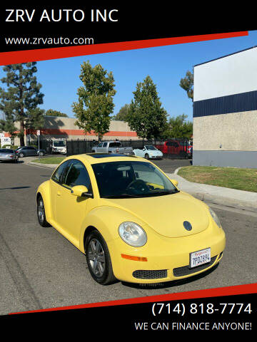 2008 Volkswagen New Beetle for sale at ZRV AUTO INC in Brea CA