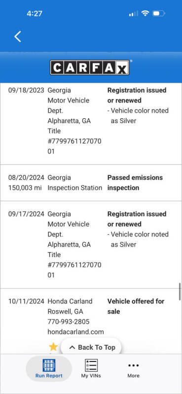 2004 Honda Accord EX