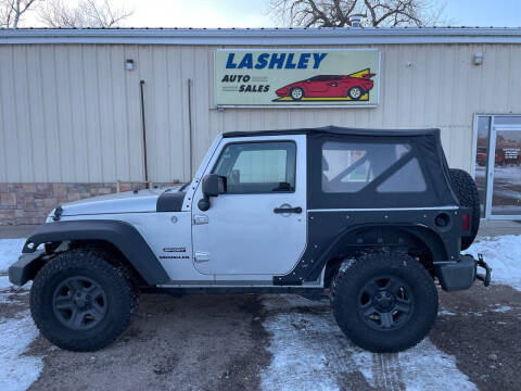 2011 Jeep Wrangler for sale at Lashley Auto Sales in Mitchell NE