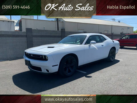 2015 Dodge Challenger for sale at OK Auto Sales in Kennewick WA