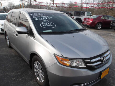 2016 Honda Odyssey for sale at River City Auto Sales in Cottage Hills IL