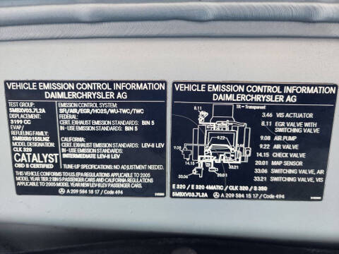 2005 Mercedes-Benz CLK CLK 320