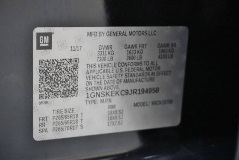 2018 Chevrolet Tahoe Fleet