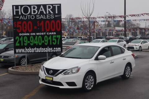 2016 Nissan Sentra for sale at Hobart Auto Sales in Hobart IN