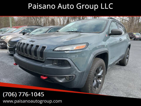 2015 Jeep Cherokee for sale at Paisano Auto Group LLC in Cornelia GA