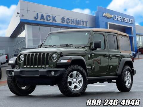 2021 Jeep Wrangler Unlimited for sale at Jack Schmitt Chevrolet Wood River in Wood River IL