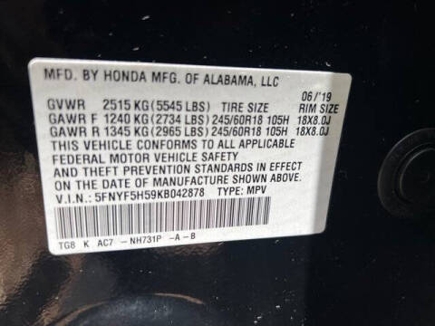 2019 Honda Pilot EX-L