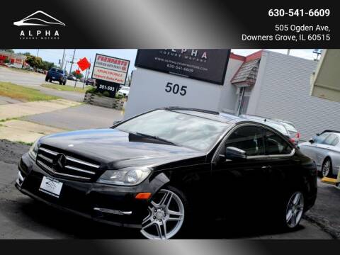 2013 Mercedes-Benz C-Class for sale at Alpha Luxury Motors in Downers Grove IL
