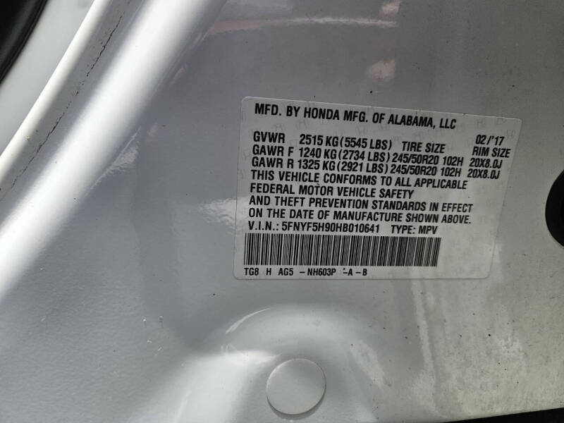 2019 Chrysler Pacifica Limited