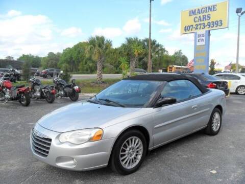 2004 Chrysler Sebring for sale at IMAGINE CARS and MOTORCYCLES in Orlando FL