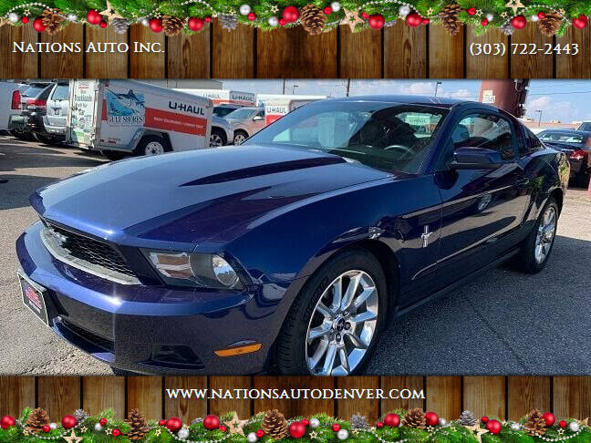 2010 Ford Mustang for sale at Nations Auto Inc. in Denver CO