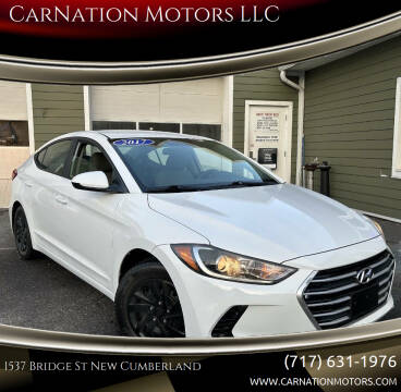 2017 Hyundai Elantra for sale at CarNation Motors LLC - New Cumberland Location in New Cumberland PA