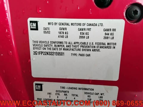 2002 Chevrolet Camaro