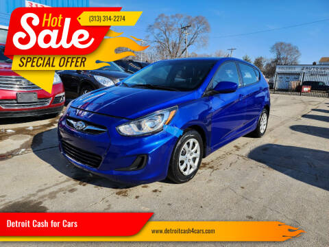 2014 Hyundai Accent for sale at Detroit Cash for Cars in Warren MI