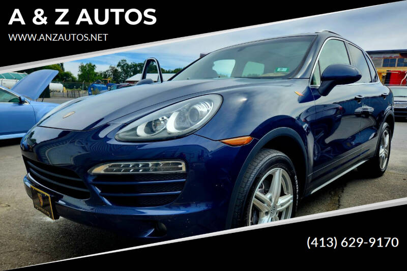 2012 Porsche Cayenne for sale at A & Z AUTOS in Westfield MA