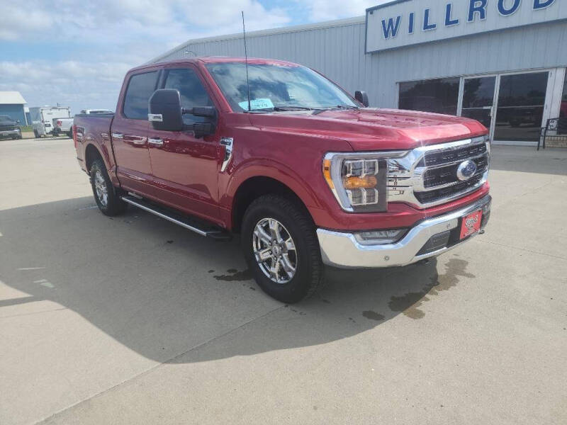 Used 2022 Ford F-150 XLT with VIN 1FTFW1E84NKD62907 for sale in Chamberlain, SD