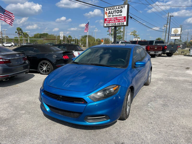 2015 Dodge Dart for sale at Excellent Autos of Orlando in Orlando FL