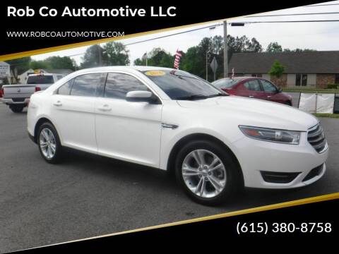 2016 Ford Taurus for sale at Rob Co Automotive LLC in Springfield TN