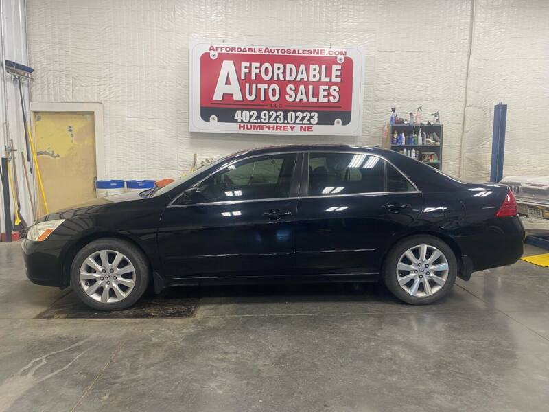 2007 Honda Accord for sale at Affordable Auto Sales in Humphrey NE